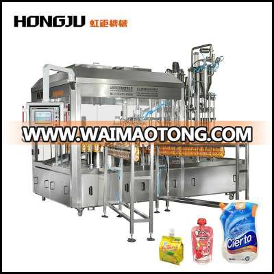 Hongju Machinery Filling and Capping Machine for Spouted Stand up Pouch