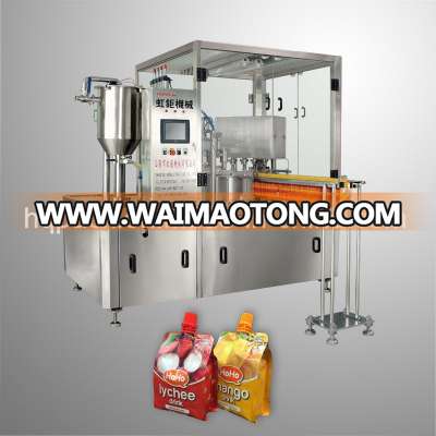 Wholesale Automatic Pouch Filling and Capping Machine for Spouted Pouch