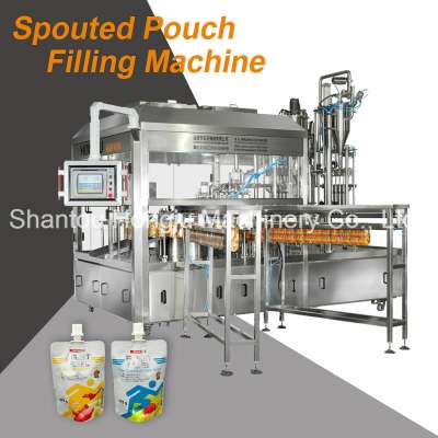 150ml Spout Plastic Pouch Filling Machine for Baby Food